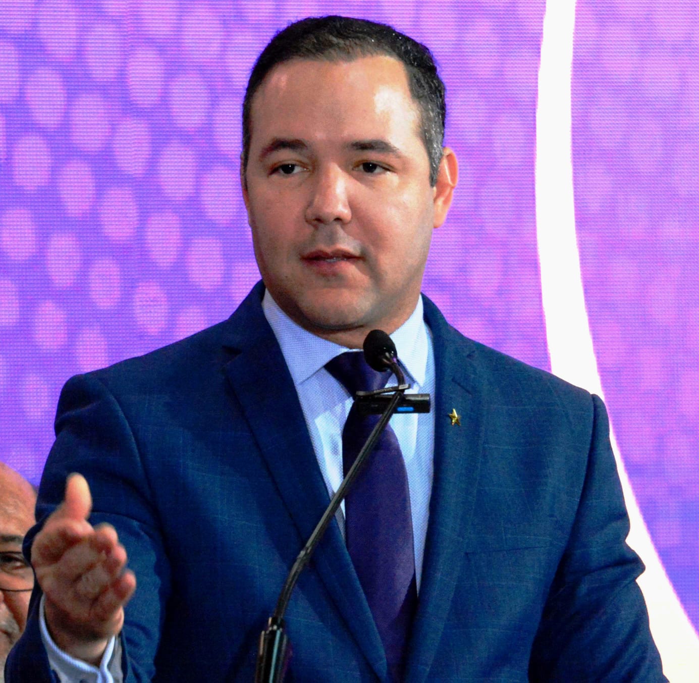 El secretario general del PLD, Johnny Pujols