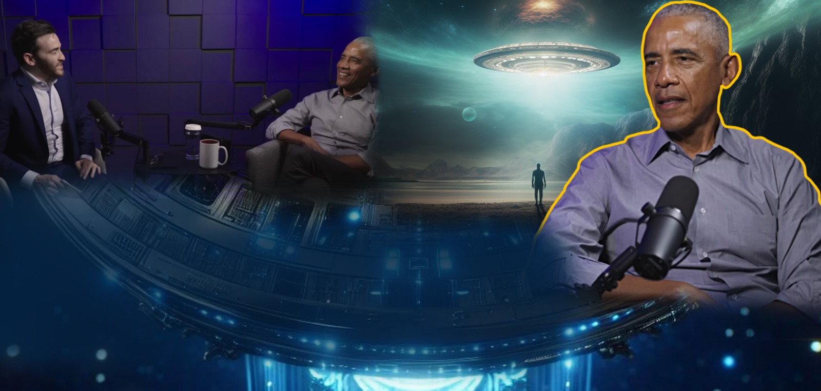 Barack Obama Aliens con Brian Tyler Cohen.