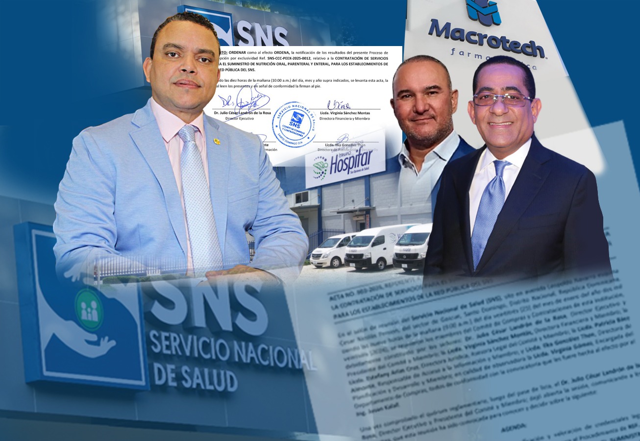 Imagen que ilustra la relación entre autoridades sanitarias y empresas suplidoras en procesos de contratación pública