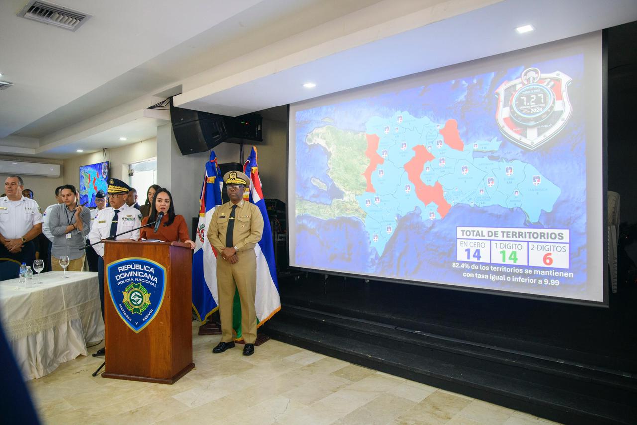 La ministra de Interior y Policía, Faride Raful.