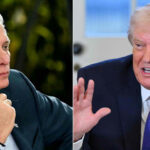 Miguel Díaz-Canel y Donald Trump.