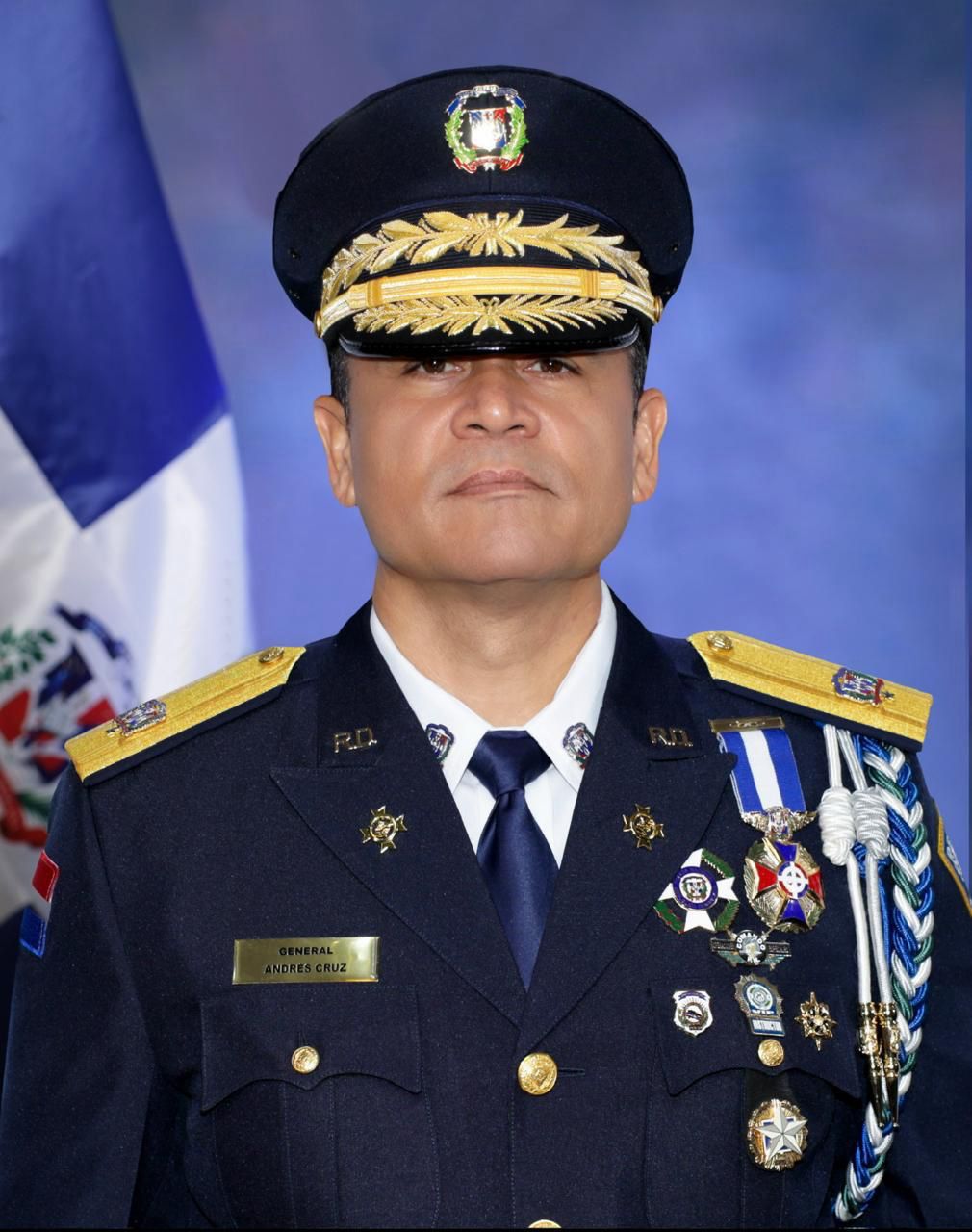 Andrés Modesto Cruz Cruz, director de la Policía