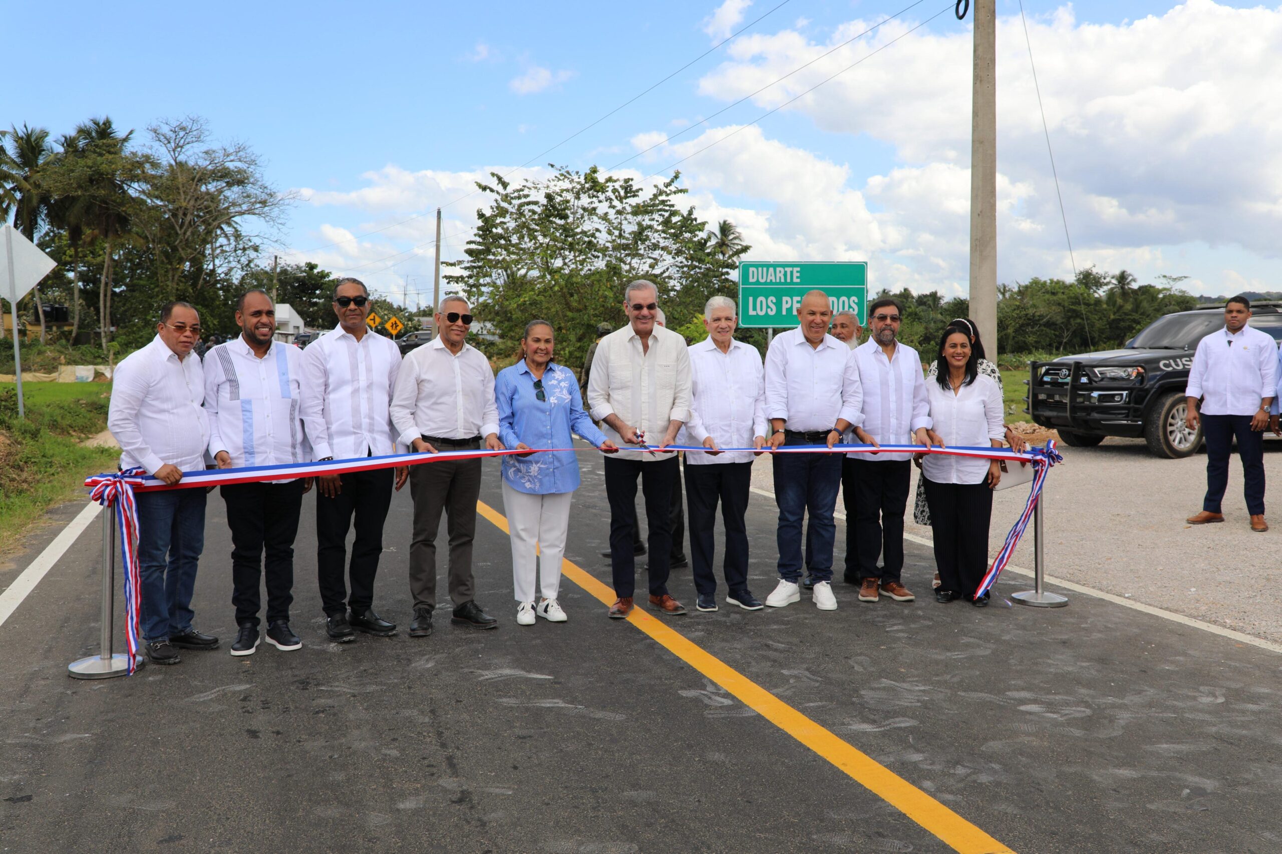 Abinader encabeza inauguración.