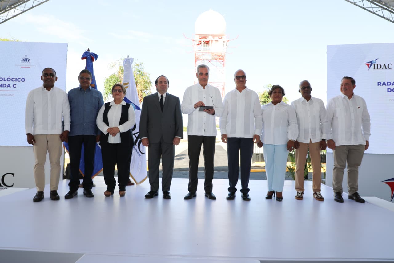 Abinader pone en operación nuevo Radar Doppler