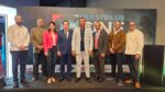 Presidente de RECREAC, Jesús Villanueva, junto a otros invitados.