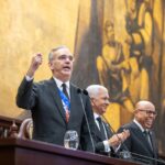 Luis Abinader ante la Asamblea Nacional.