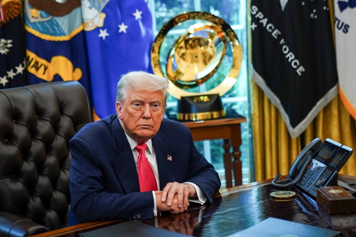 Donald Trump, presidente de los Estados Unidos.