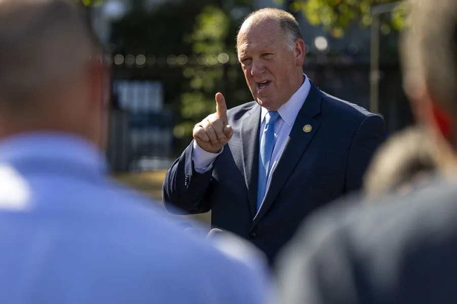 El zar fronterizo estadounidense Tom Homan. EFE/EPA/Shawn Thew.