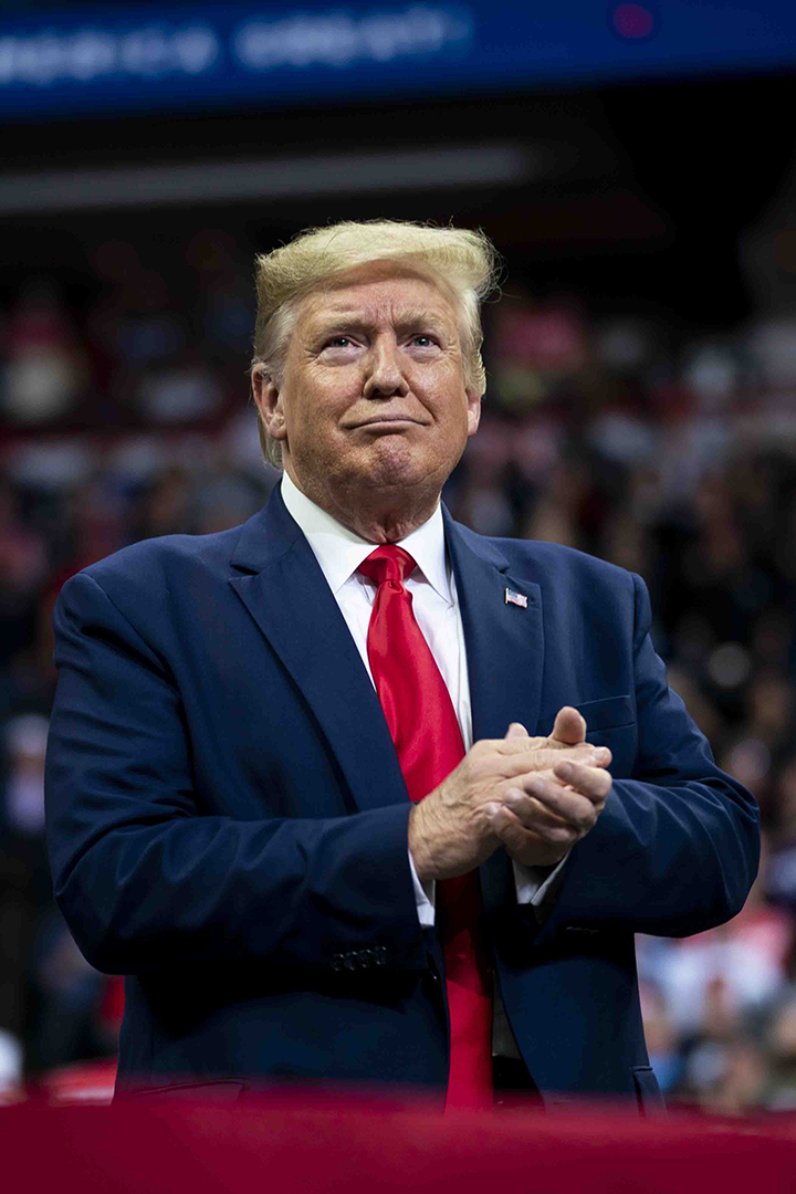 El presidente de EE.UU., Donald Trump