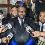 El procurador adjunto, Wilson Camacho, junto a miembros del Ministerio Público.
