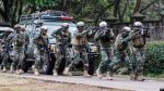Militares kenianos en Haití.