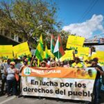 Protesta de Frente Amplio.