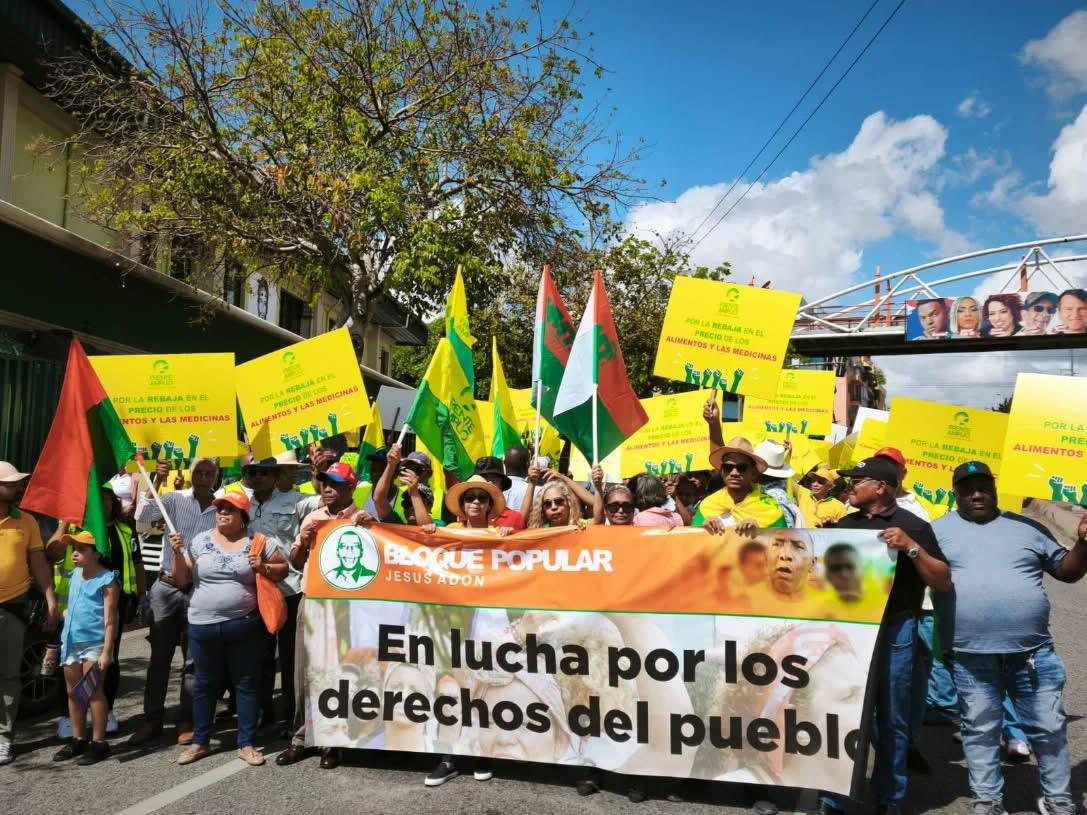Protesta de Frente Amplio.
