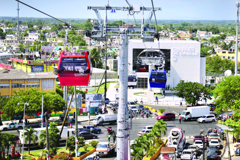 Teleférico de Santo Domingo.