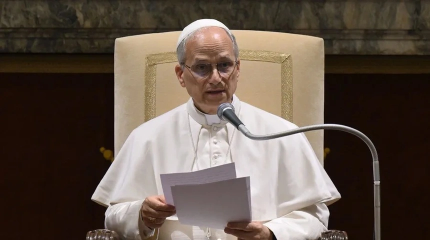 El papa León XIV