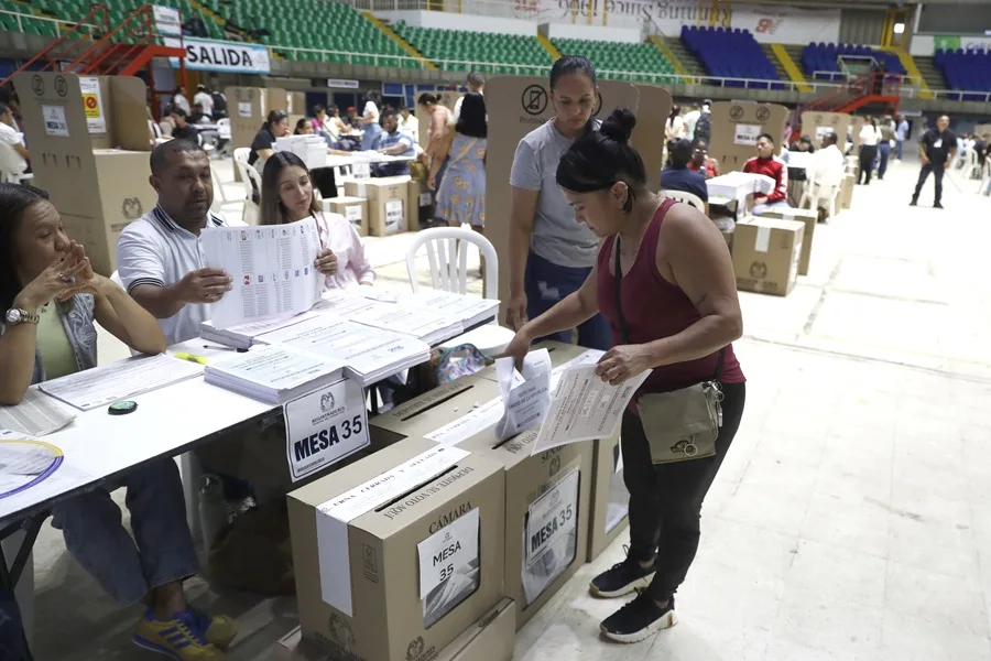 Elecciones en Colombia.