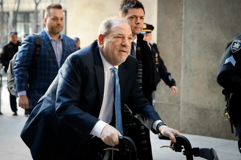 El productor de cine Harvey Weinstein