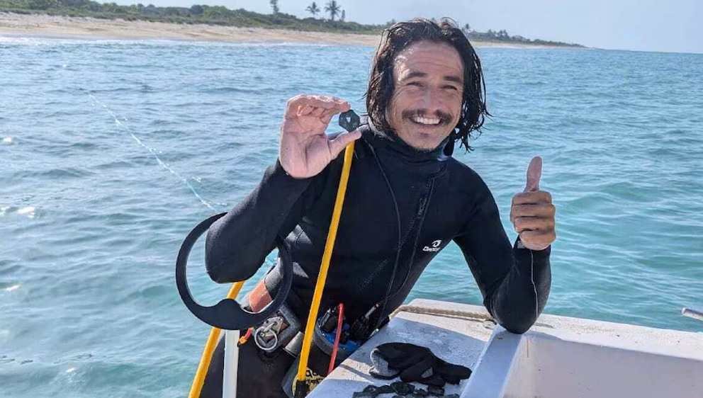 Hallan tesoro español de 1715 valorado en USD 1 millón en la costa de Florida