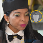 Procuradora general de la República, Yeni Berenice Reynoso y su padre el profesor Ramón Darío Reynoso González.