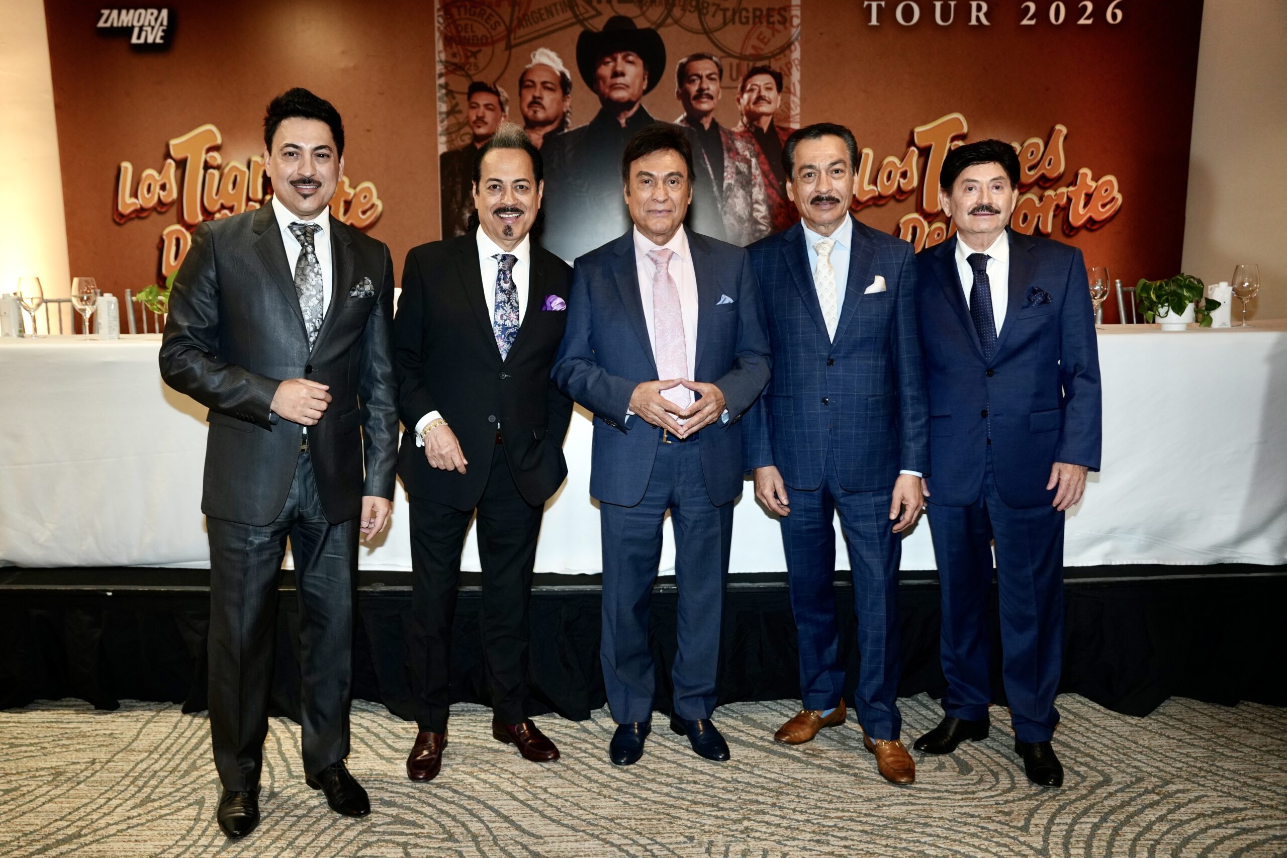 La agrupación mexicana Los Tigres del Norte