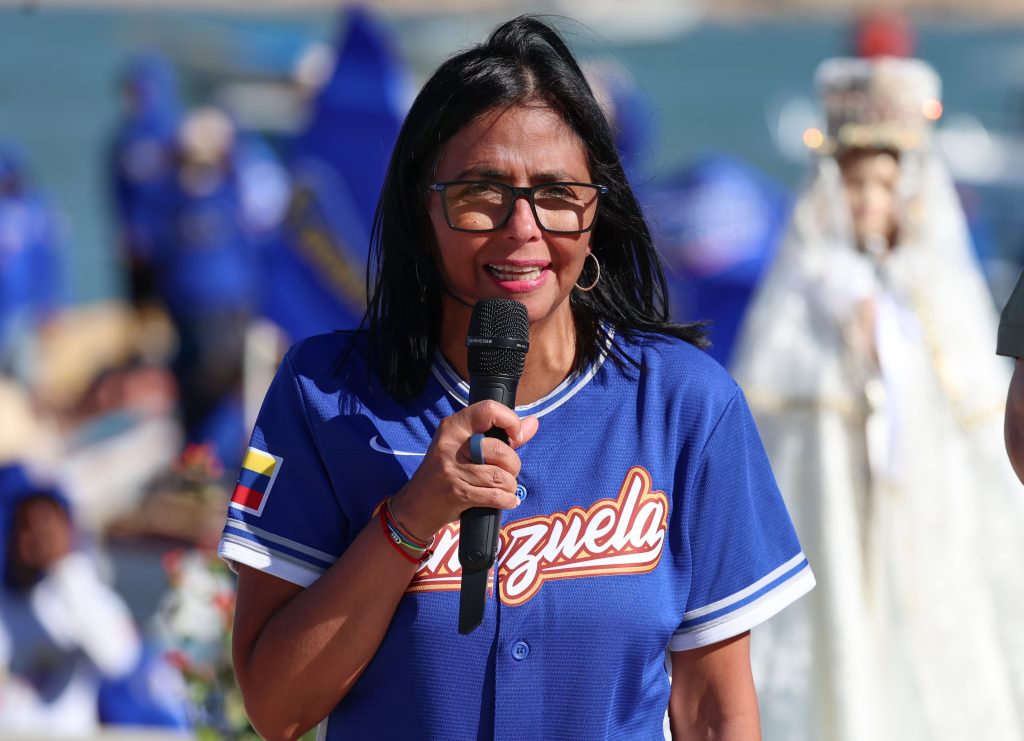 Delcy Rodríguez, presidenta encargada de Venezuela.