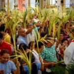 Feligreses celebran hoy el Domingo de Ramos