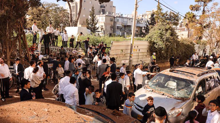 12 personas resultaron heridas en un ataque iraní en Israel