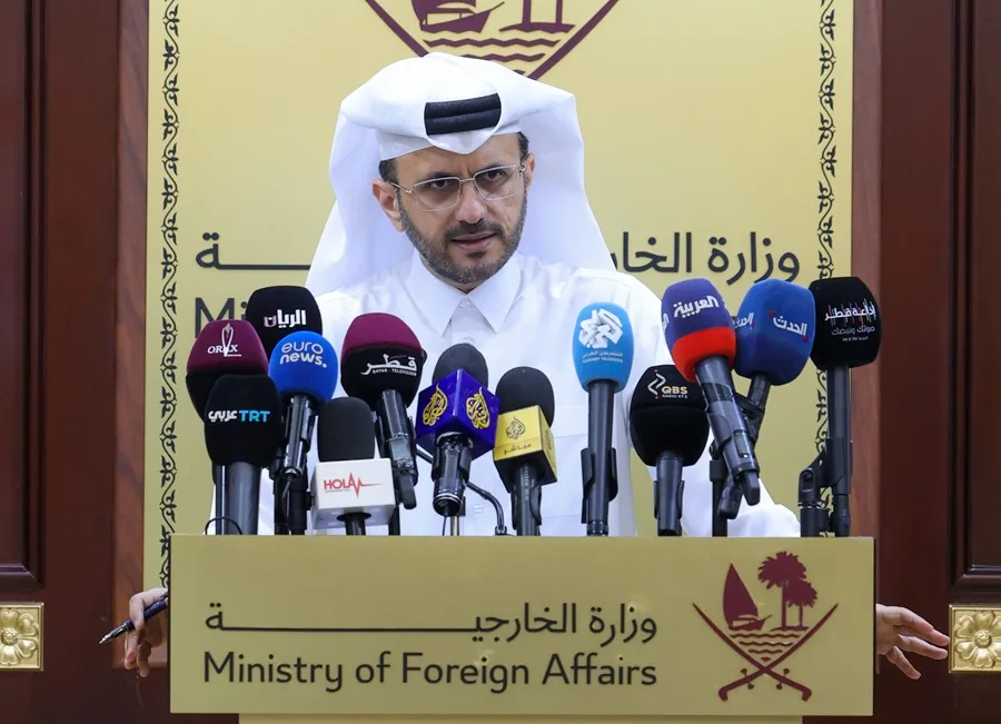 El portavoz del Ministerio de Asuntos Exteriores de Catar, Majed al-Ansari. EFE/ Ministerio de Asuntos Exteriores de Catar.