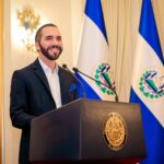 El presidente de El Salvador, Nayib Bukele.