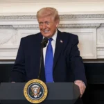 El presidente de Estados Unidos, Donald Trump