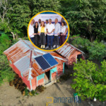 Ministro de Energía y Minas, Joel Santosentrega proyecto de electrificación comunidades de Ocoa