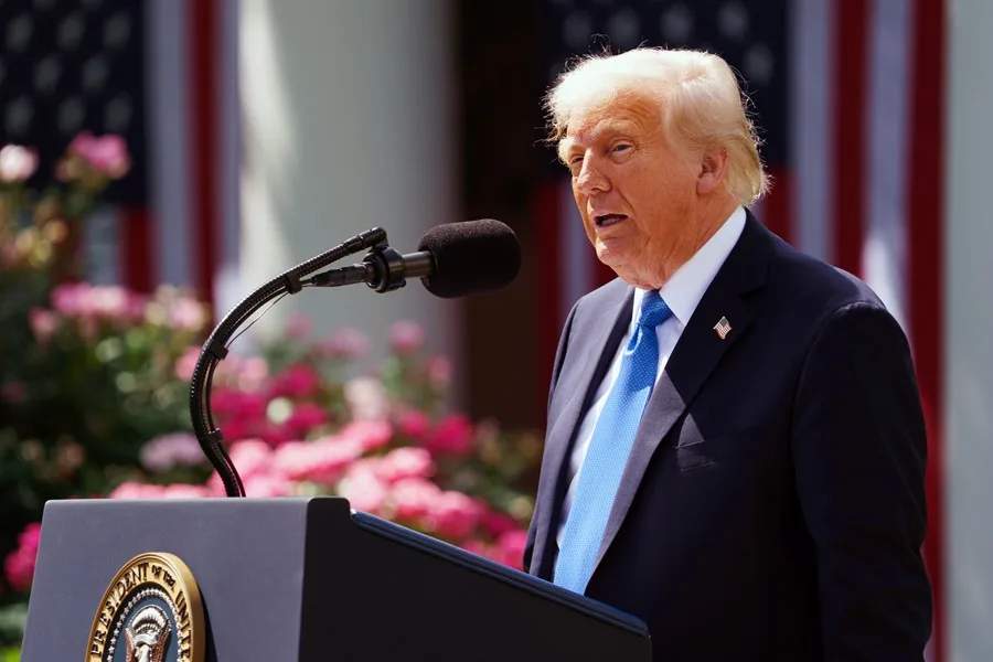El presidente de EE.UU., Donald Trump