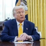 Donald Trump, presidente de los Estados Unidos.