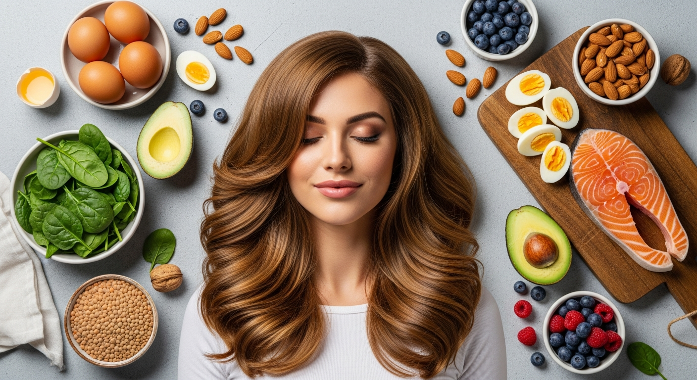 Alimentos que ayudan a evitar la caída del cabello