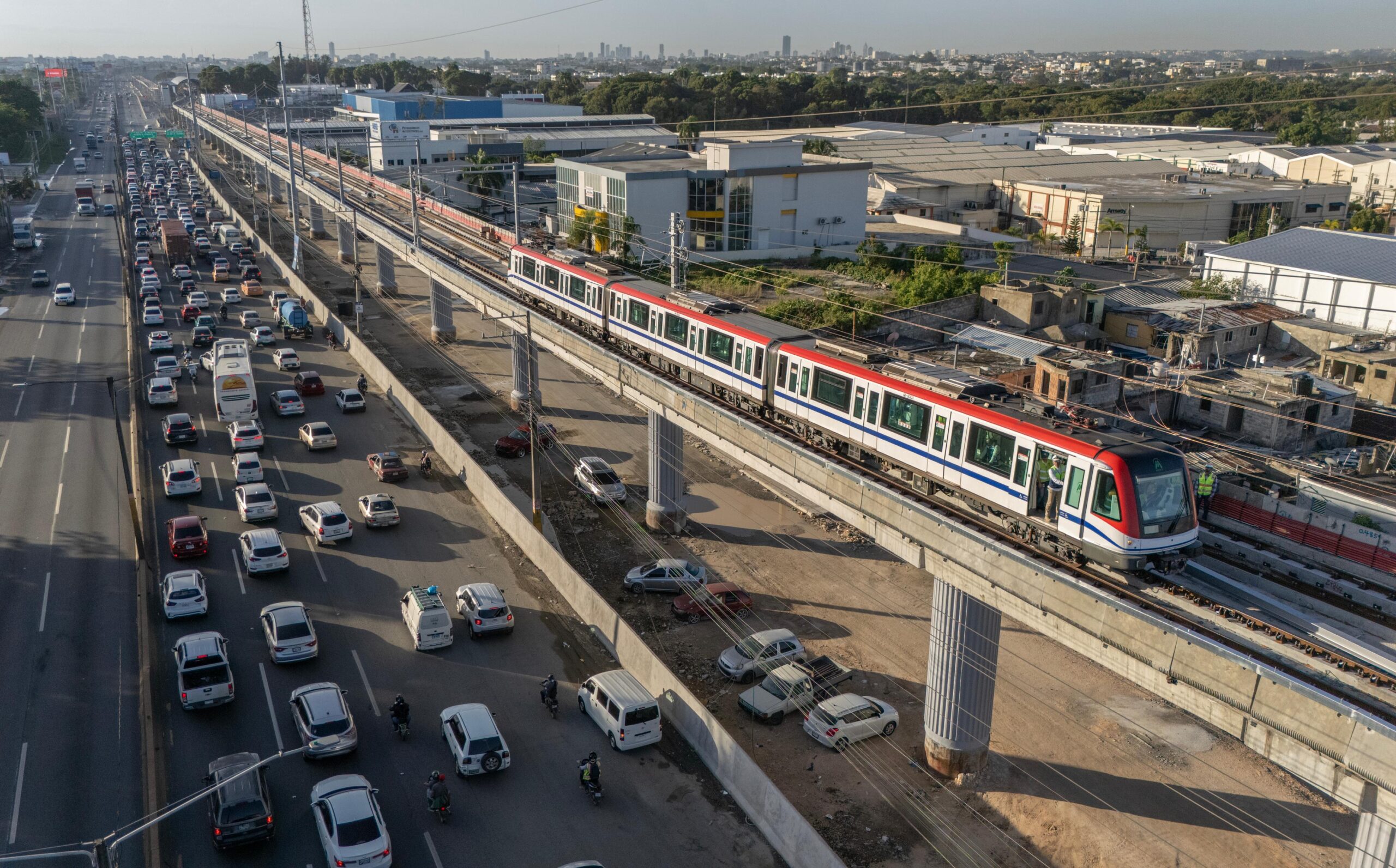 Metro de Los Alcarrizos / Fuente externa