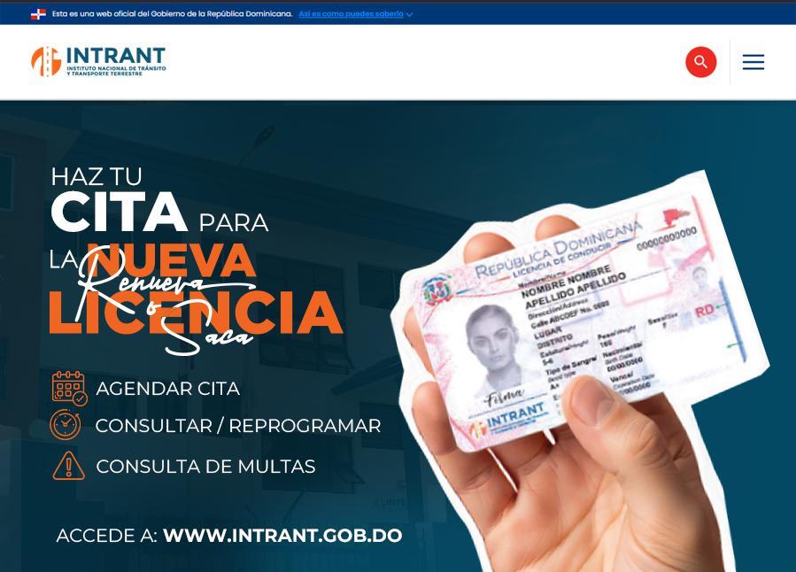 Intrant habilita herramienta de citas en línea para tramitar nueva licencia de conducir