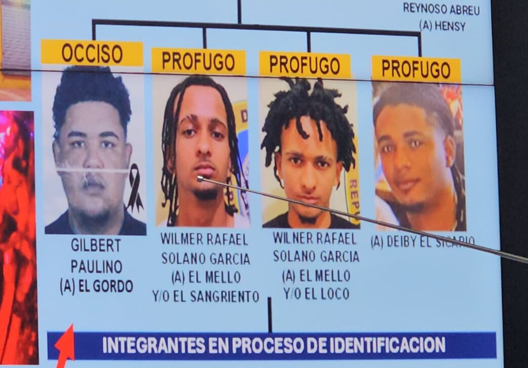 Implicados en el asalto a la joyería Popi Oro, ubicada en el sector Cristo Rey, en el Distrito Nacional.