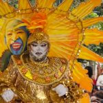 Disfraz que resalta el legado de “Juampa”, persona principal del carnaval de Cotuí / Karina Jiménez