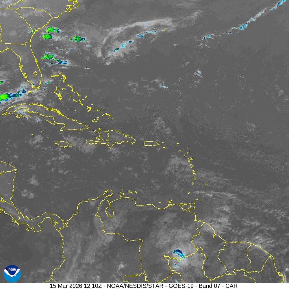 Nubes y lluvias aisladas este domingo, según Indomet
