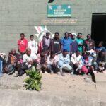 Indocumentados en zona boscosa de Montecristi por Control Migratorio de la DGM. (Fuente externa).