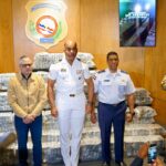En una amplia e intensa operación por aire, mar y tierra, agentes de la Direccion Nacional de Control de Drogas (DNCD