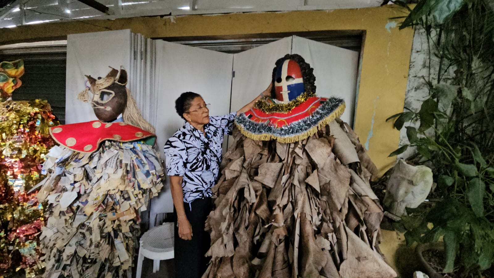 Ramona Mercedes Viloria de Ortega "Cunca", carnavalera de Cotuí