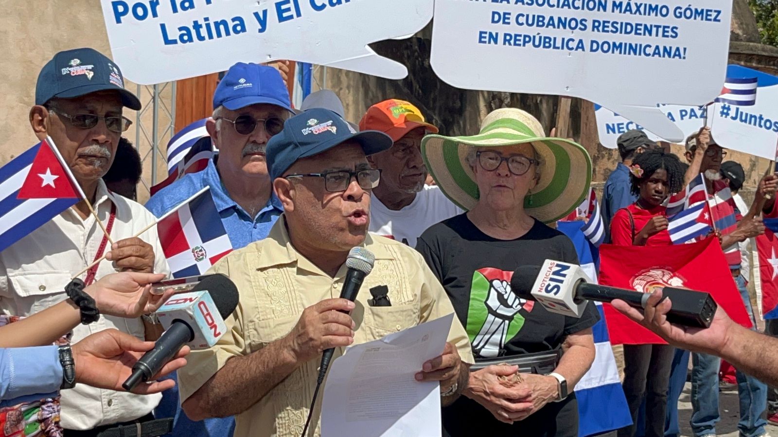 Organizaciones realizan jornada de solidaridad “Cuba no está sola”