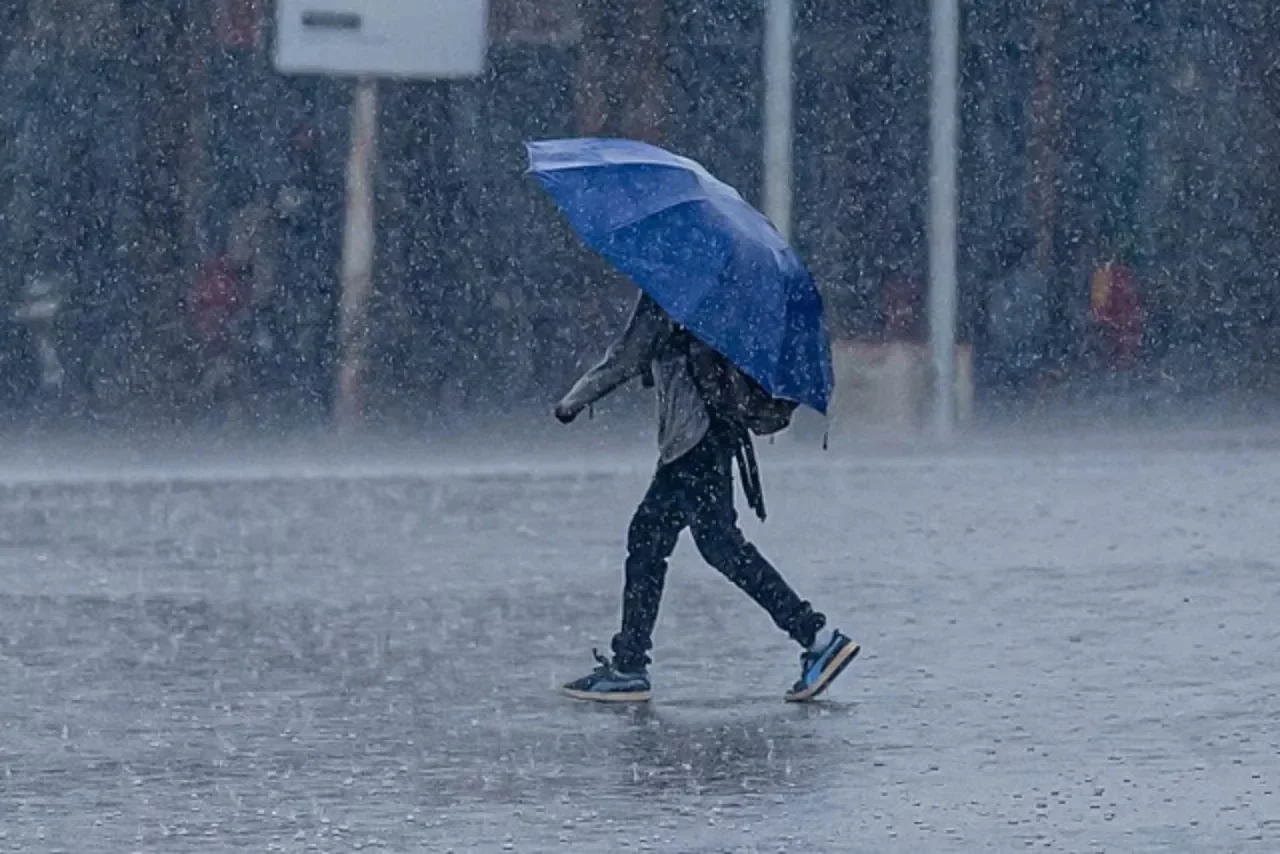 Lluvias en Santo Domingo.