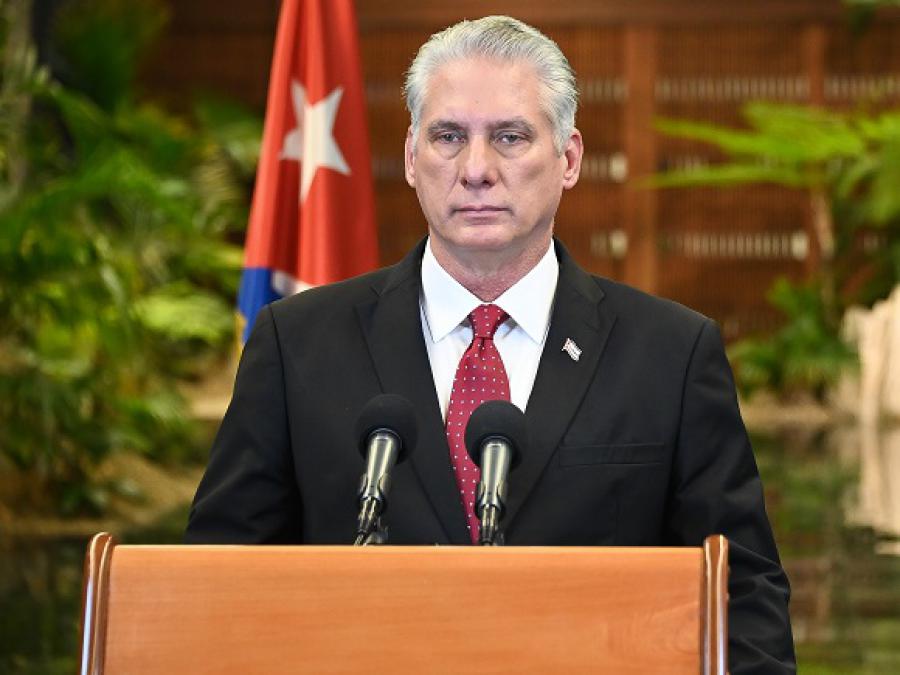 Presidente Miguel Díaz-Canel asegura mantiene conversaciones con EEUU en medio de la crisis energética de Cuba