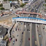 Nueva peatonal de la autopista Duarte ya está en funcionamiento