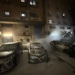 Ataques en conflicto por conflicto en Irán.