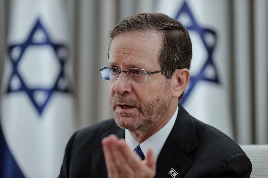 El presidente de Israel, Isaac Herzog. EFE/ Manuel Bruque.