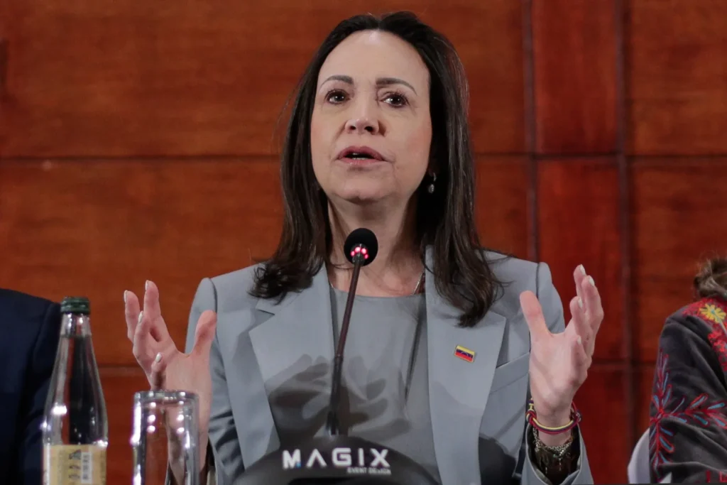 María Corina Machado, opositora venezolana.
