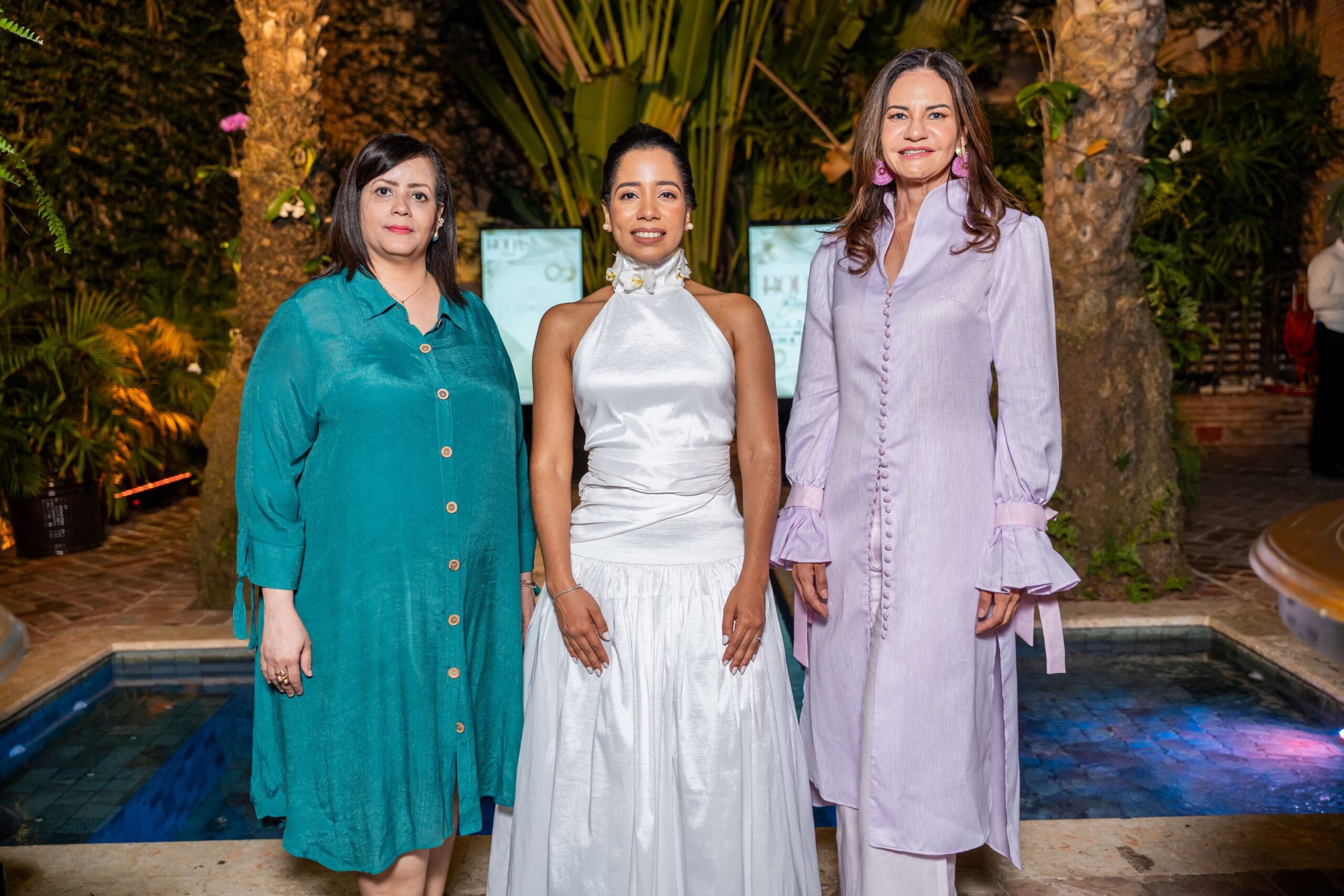 Omayra Ramírez, Patricia Acosta y Celeste Pérez
